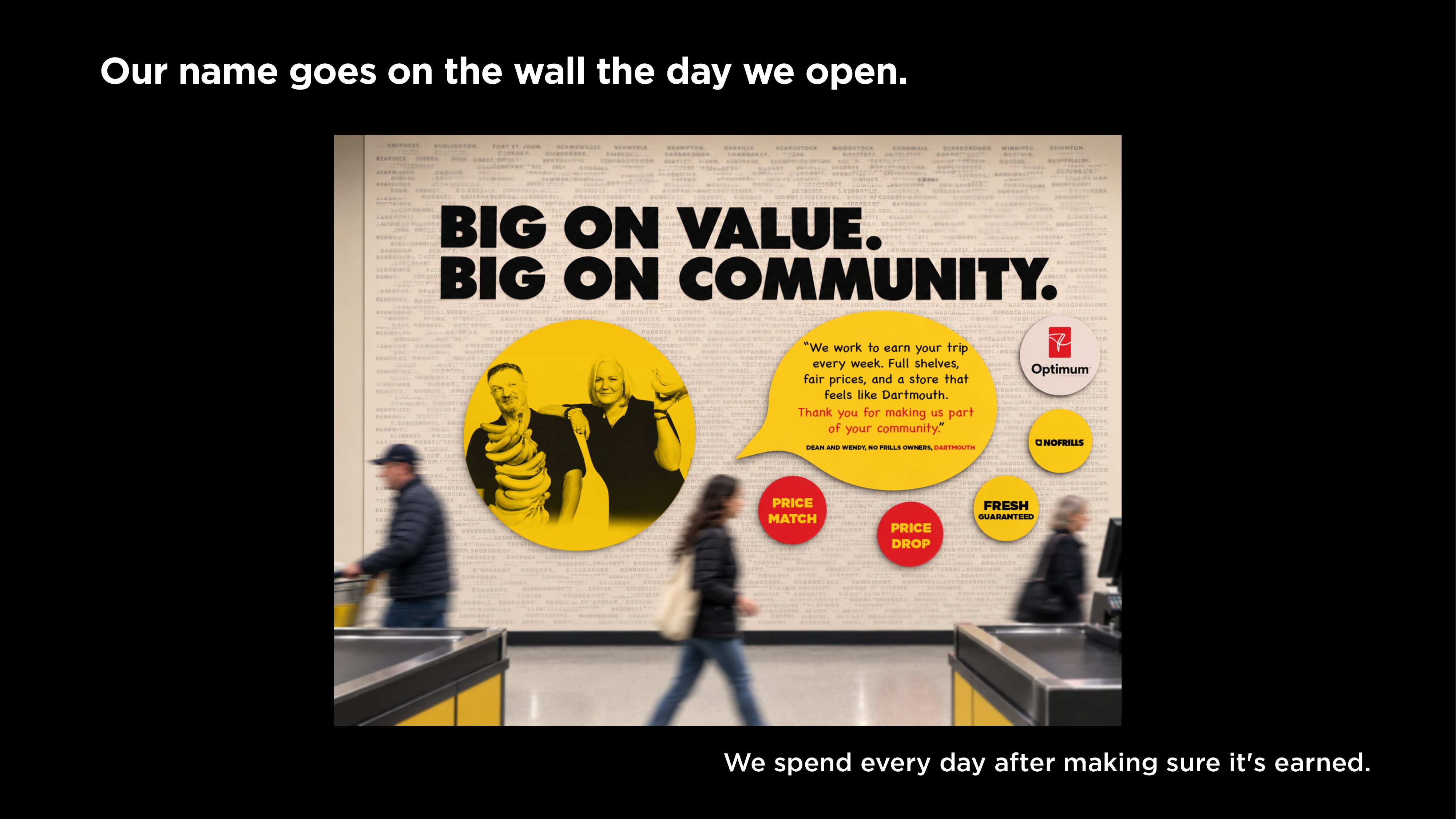 Big on value. Big on community.